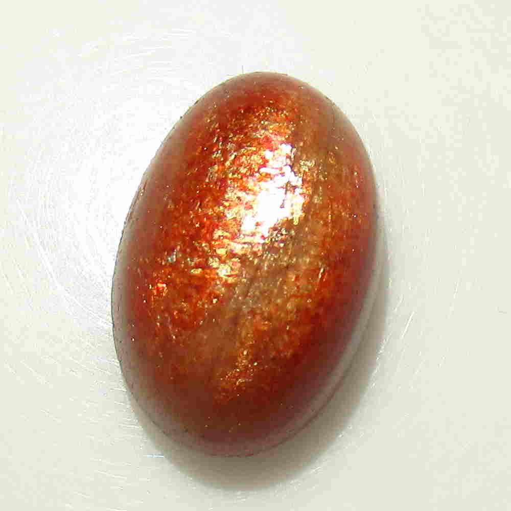 14.50 Ctw Natural Orange Sunstone Oval Cab: No Reserve! Title: 14.50 Ctw Natural Orange Sunstone Oval Cab Stone Clarity: Opaque Gemstone: Sunstone Carat Weight: 14.50 Size/Dimensions: 17.50 x 11.90 x 10.20 mm Additional Information: Excellent O