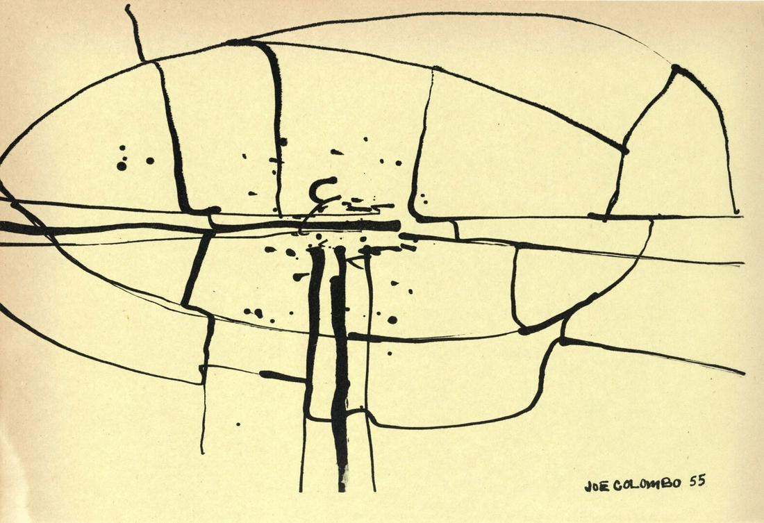 Joe Cesare Colombo original lithograph | Arte Nucleare (1 of 1)
