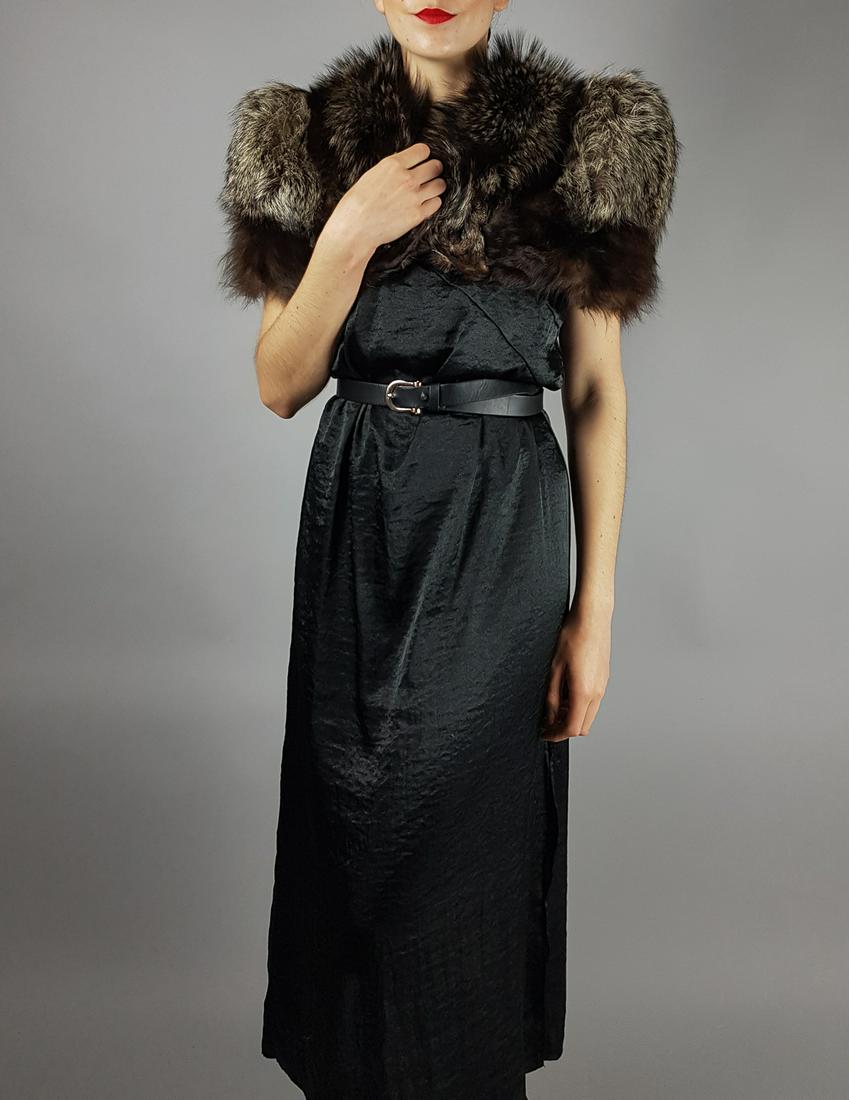 SILVER FOX FUR COLLAR (1 of 7)