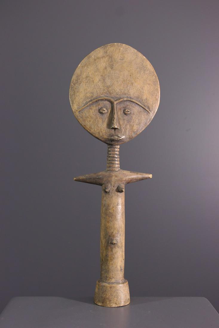 Ashanti Akua' ba doll - Ghana - African Art Tribal Art (1 of 10)