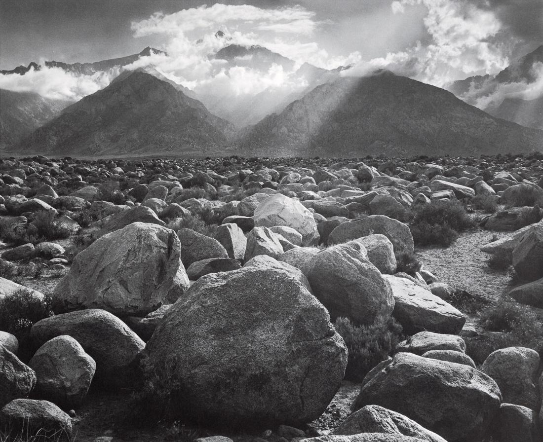 ANSEL ADAMS - Mt. Williamson, Sierra Nevada, 1944 (1 of 1)