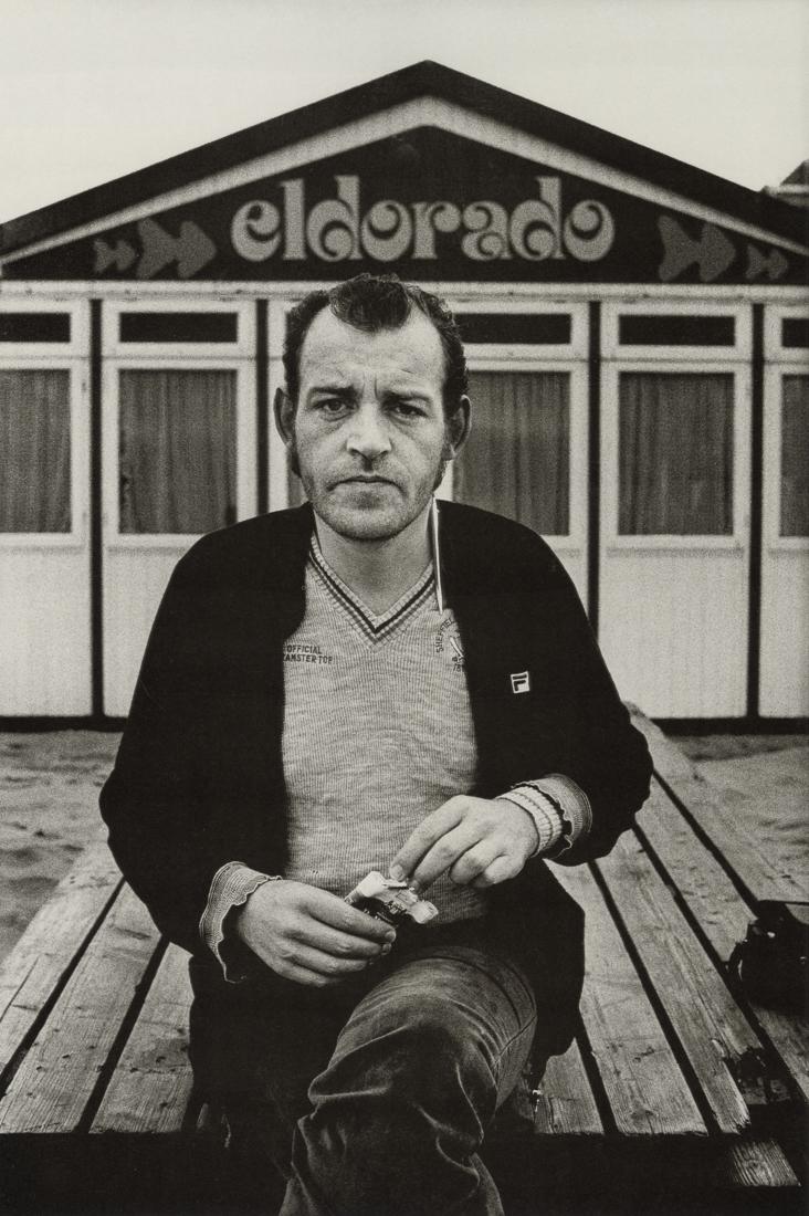 ANTON CORBIJN - Joe Cocker at The Hague, NL, 1979: Artist: Anton Corbijn Title: Joe Cocker at The Hague, The Netherlands, 1979 Medium: Photo Litho, 2009, China Dimensions: 7.1x10.65" Description: Heat Wax Mounted on 11x14" Conservation Board Artist Bi