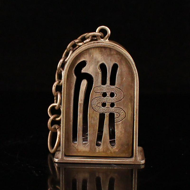 Vintage Chinese Pure Silver Siddhartha Buddha w Shrines (1 of 5)