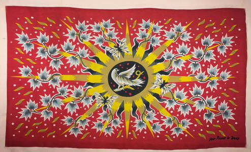 FRENCH TAPESTRY JEAN PICART LEDOUX MODERNIST Soleil