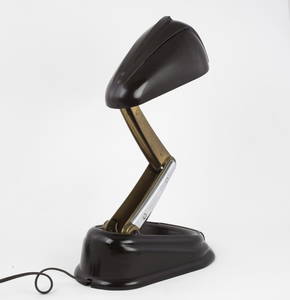 FRENCH MODERNIST DESK LAMP JUMO LUCIDUS BLOC BOLIDE