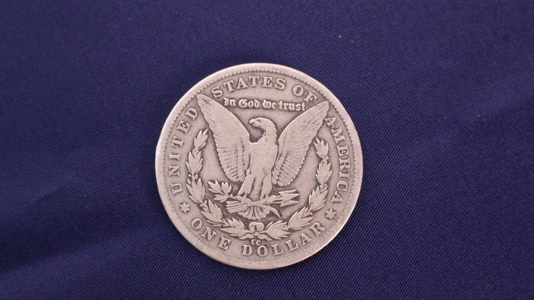 Rare Variety 1883 Carson City Mint Morgan Silver Dollar (1 of 2)