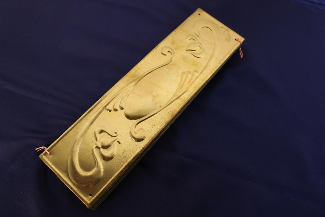 10 Pc Art Nouveau Door Pushes (1 of 4)