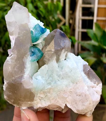 2035 Carats World's Rare Well Terminated Blue Green Bi (1 of 6)