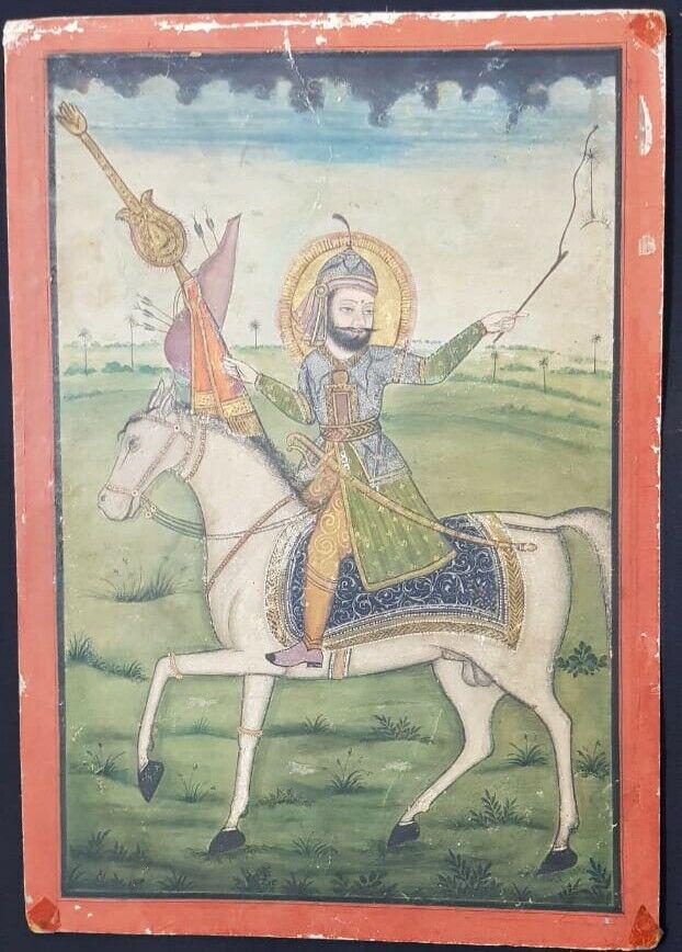 Rare antique Islamic handmade painting of shia subject: Rare antique Islamic handmade painting on paper wasli of shia subject at Karbala. Size : 32cm x 22 cm Estimated to be 19th C Reserve: $270.00 Shipping: Domestic: Flat-rate of $40.00 to anywhere within