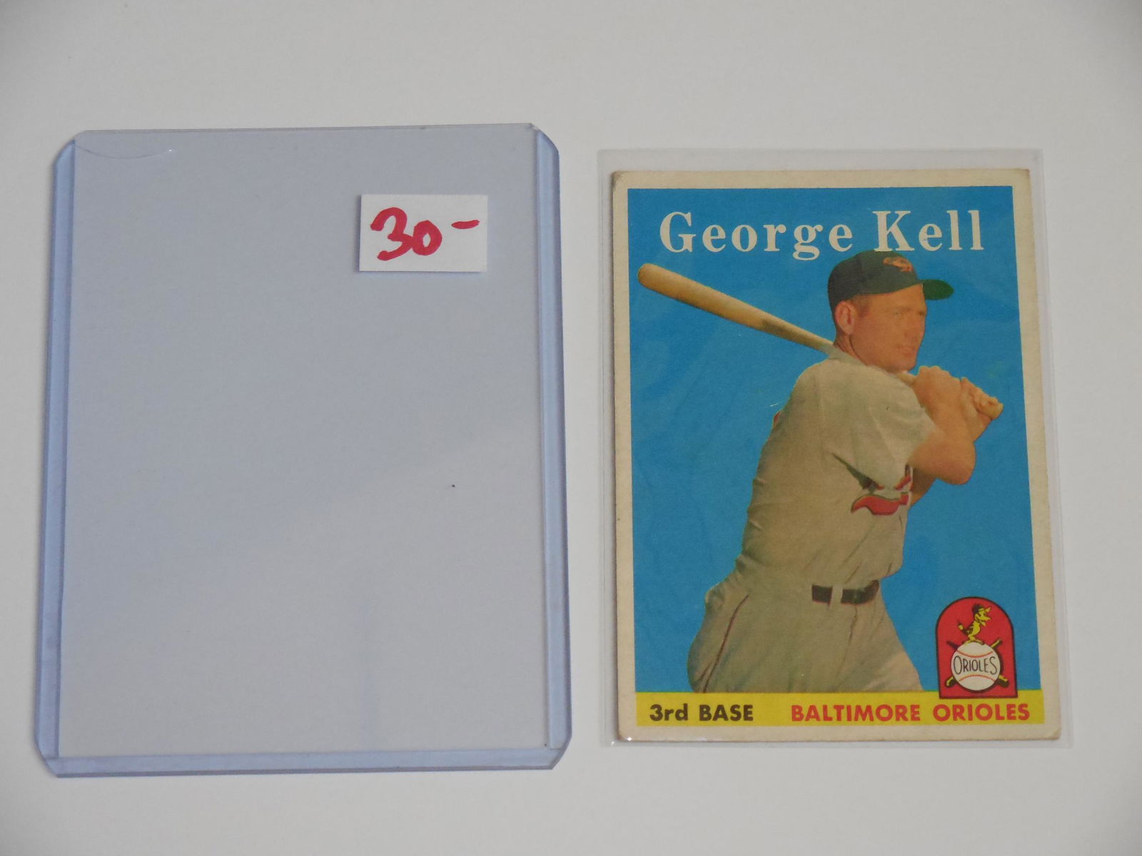 1958 TOPPS BASEBALL #40 GEORGE KELL (1 of 2)