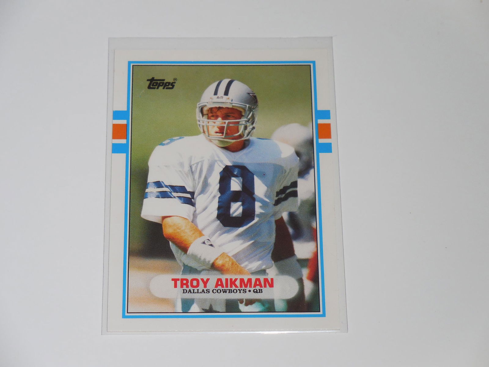 1989 Topps Traded Troy Aikman Rookie Card 0068 On Jul 20 2021 Jasper52 In Ny