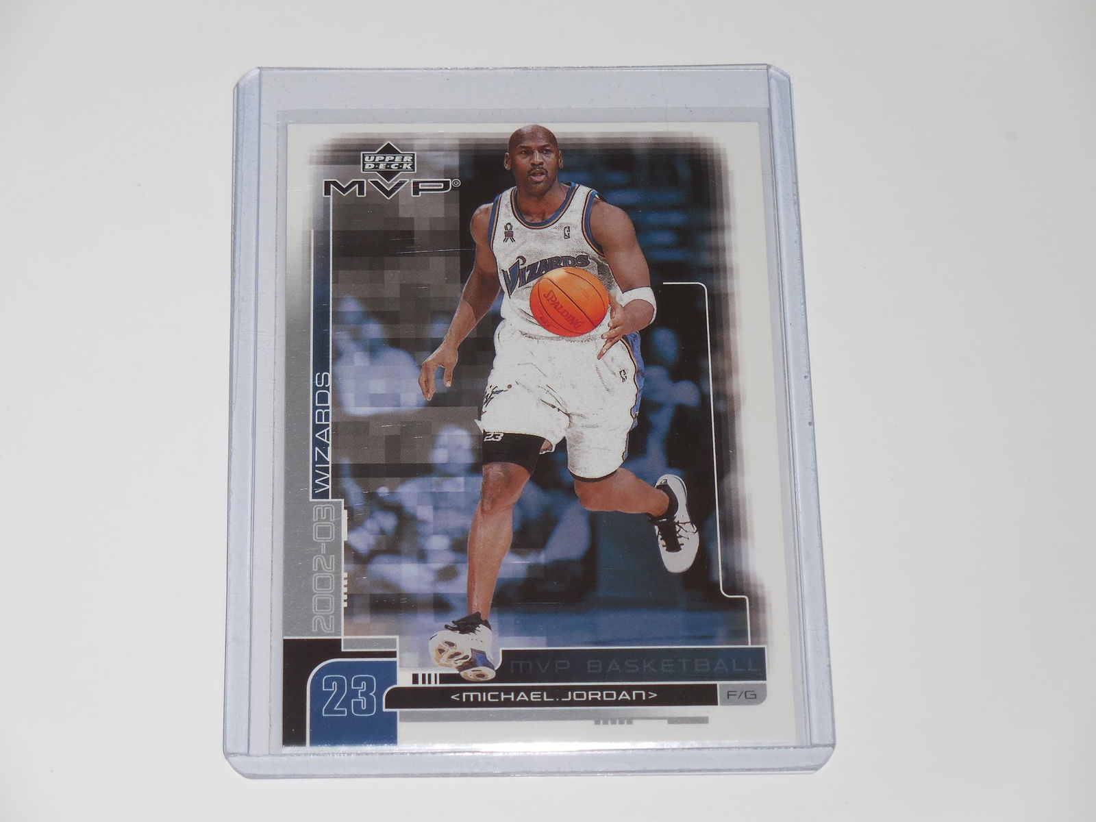 2002-03 UPPER DECK MVP MICHAEL JORDAN WIZARDS (1 of 2)