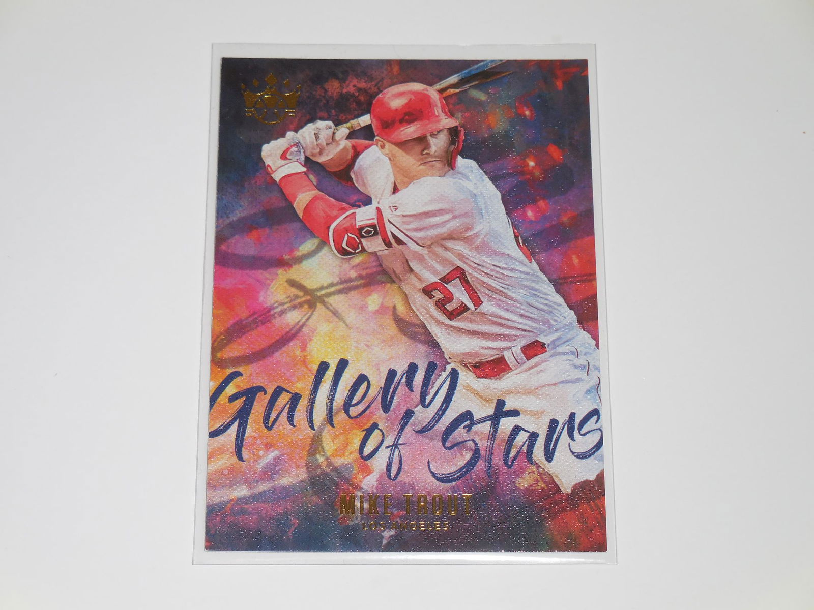 2019 PANINI DIAMOND KINGS MIKE TROUT GALLERY OF STARS (1 of 2)