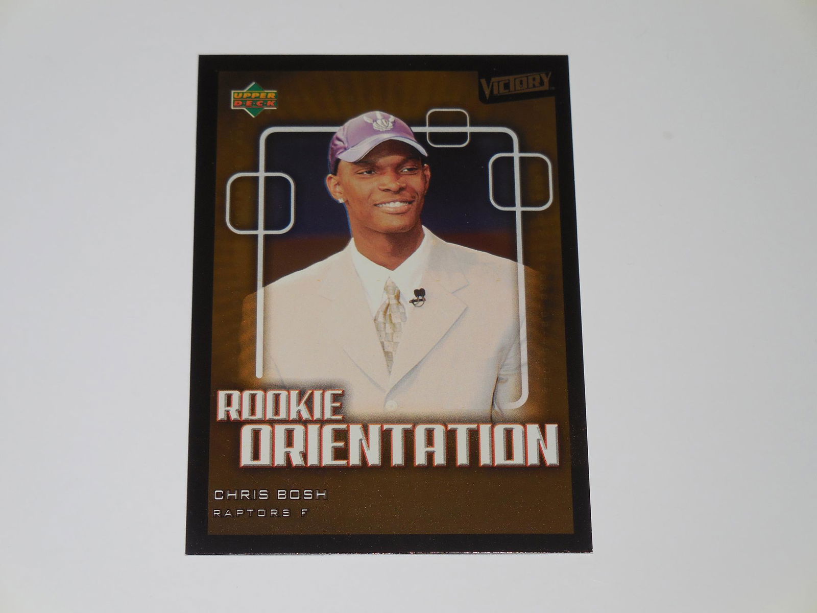 03-04 UPPER DECK VICTORY CHRIS BOSH HOLOFOIL ROOKIE (1 of 2)