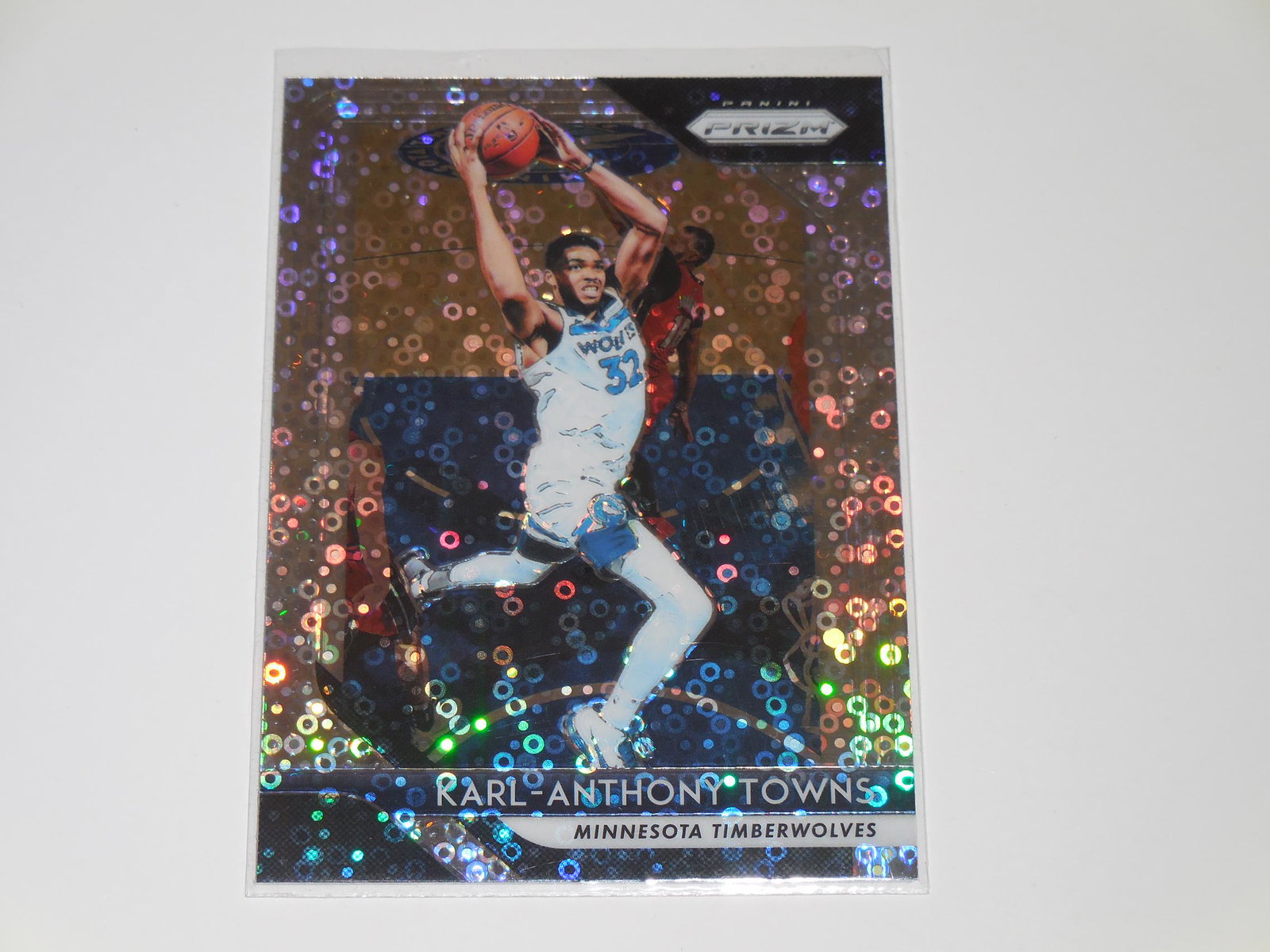 2018 PRIZM KARL ANTHONY TOWNS FAST BREAK PRIZM SP (1 of 2)