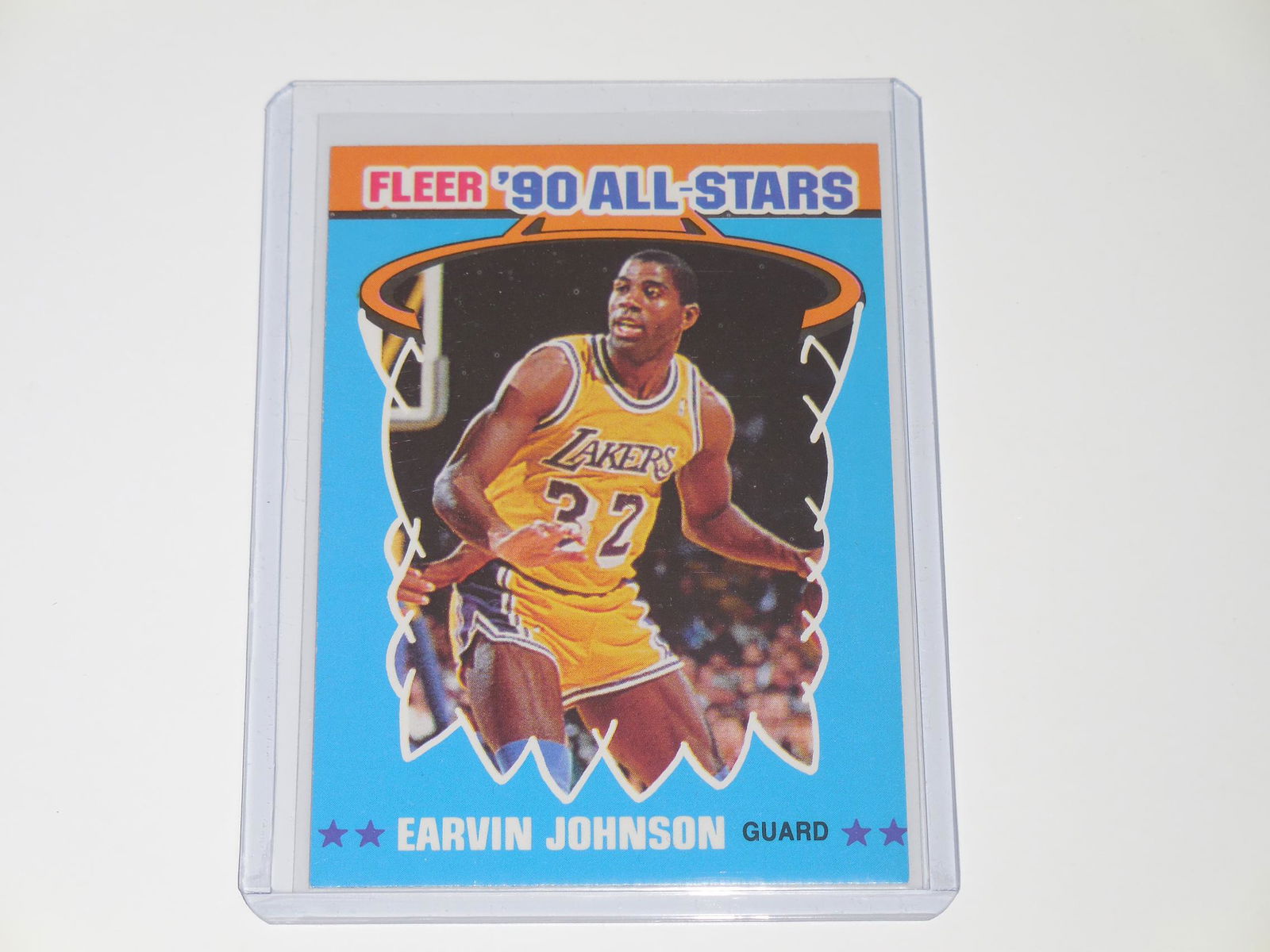 1990 FLEER ALL STARS MAGIC JOHNSON LAKERS (1 of 2)