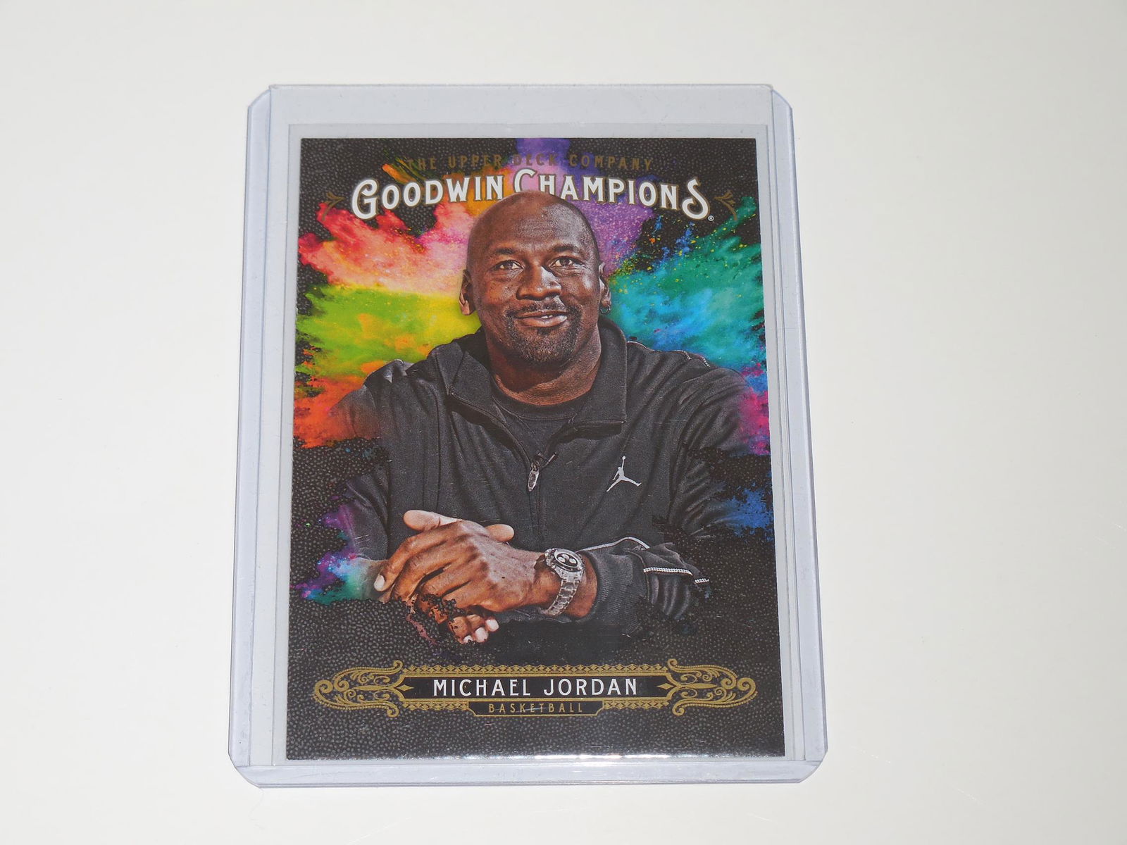 2018 UD GOODWIN CHAMPIONS MICHAEL JORDAN COLOR SPLASH (1 of 2)