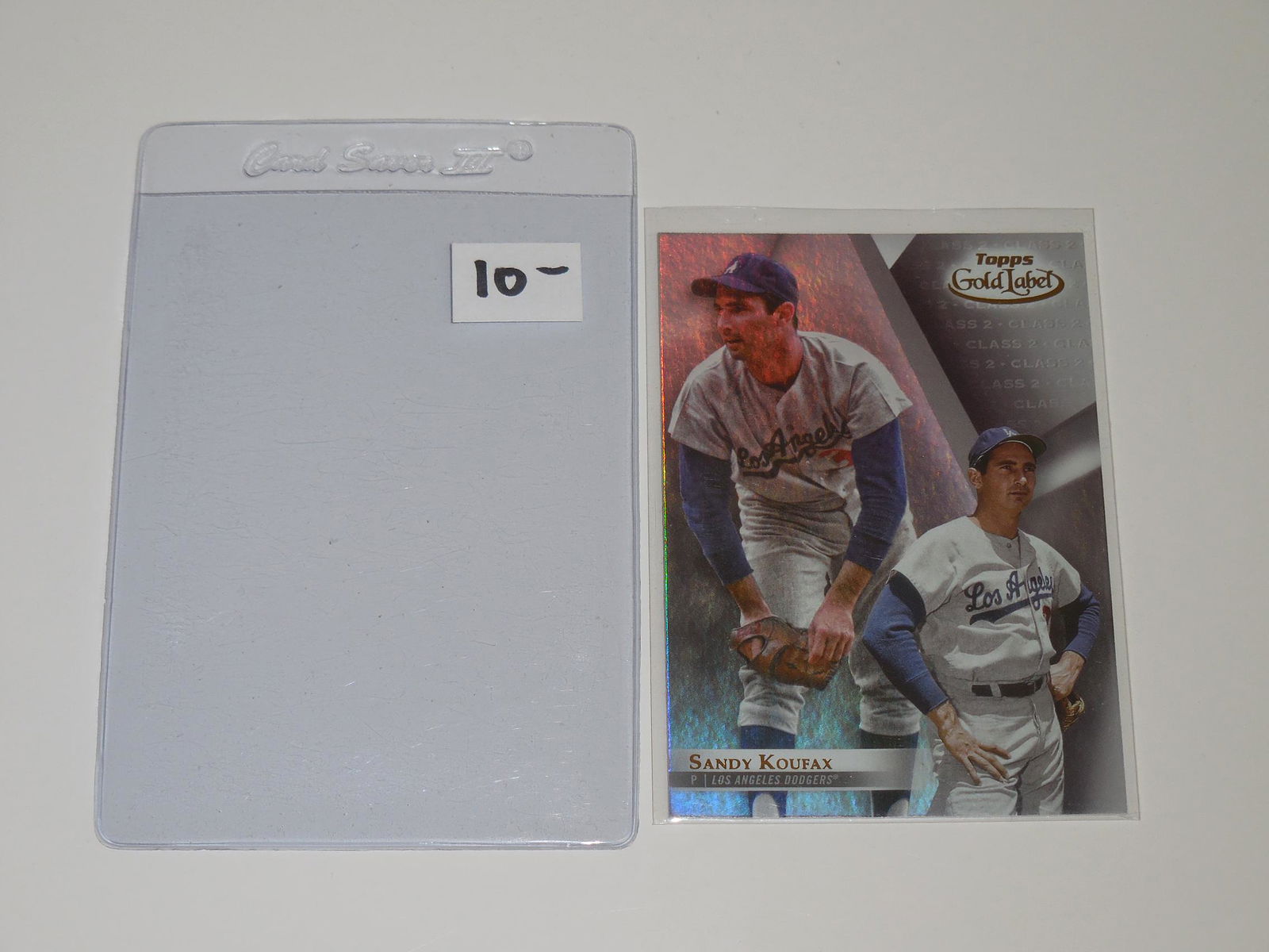 2018 TOPPS GOLD LABEL SANDY KOUFAX CLASS 2 (1 of 2)