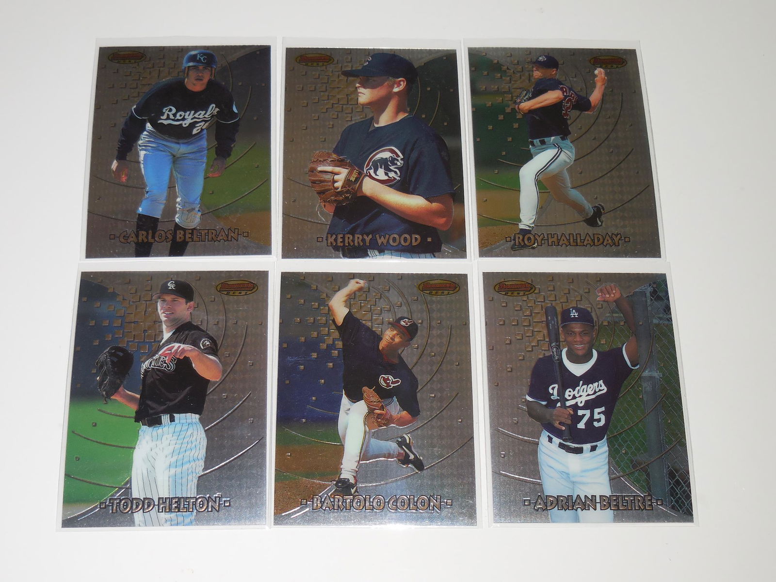 1997 BOWMAN'S BEST ROOKIE CARD LOT (1 of 2)