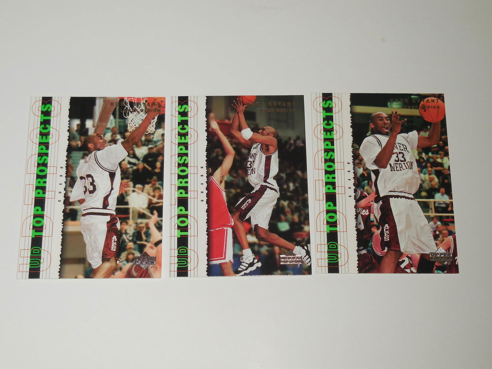 2003-04 UD TOP PROSPECT KOBE BRYANT CARD LOT (1 of 2)