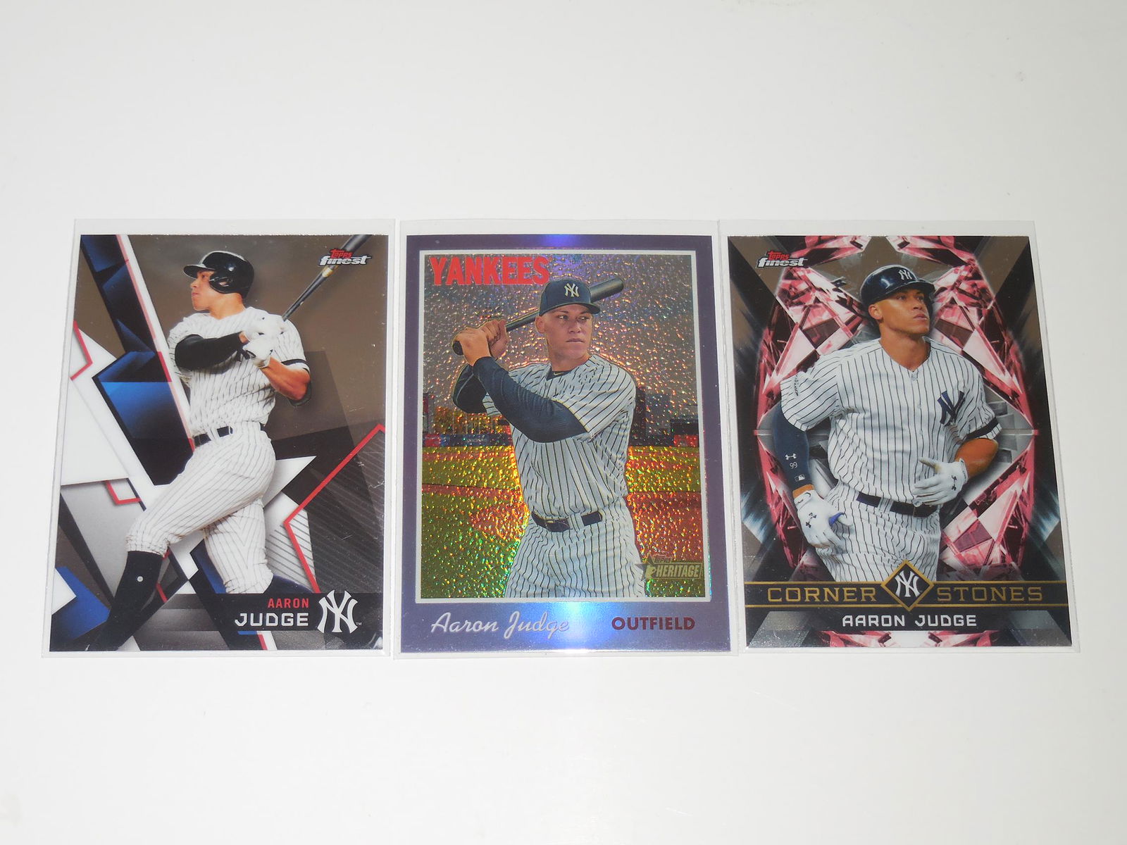 TOPPS AARON JUDGE 3 CARD LOT (1 of 2)