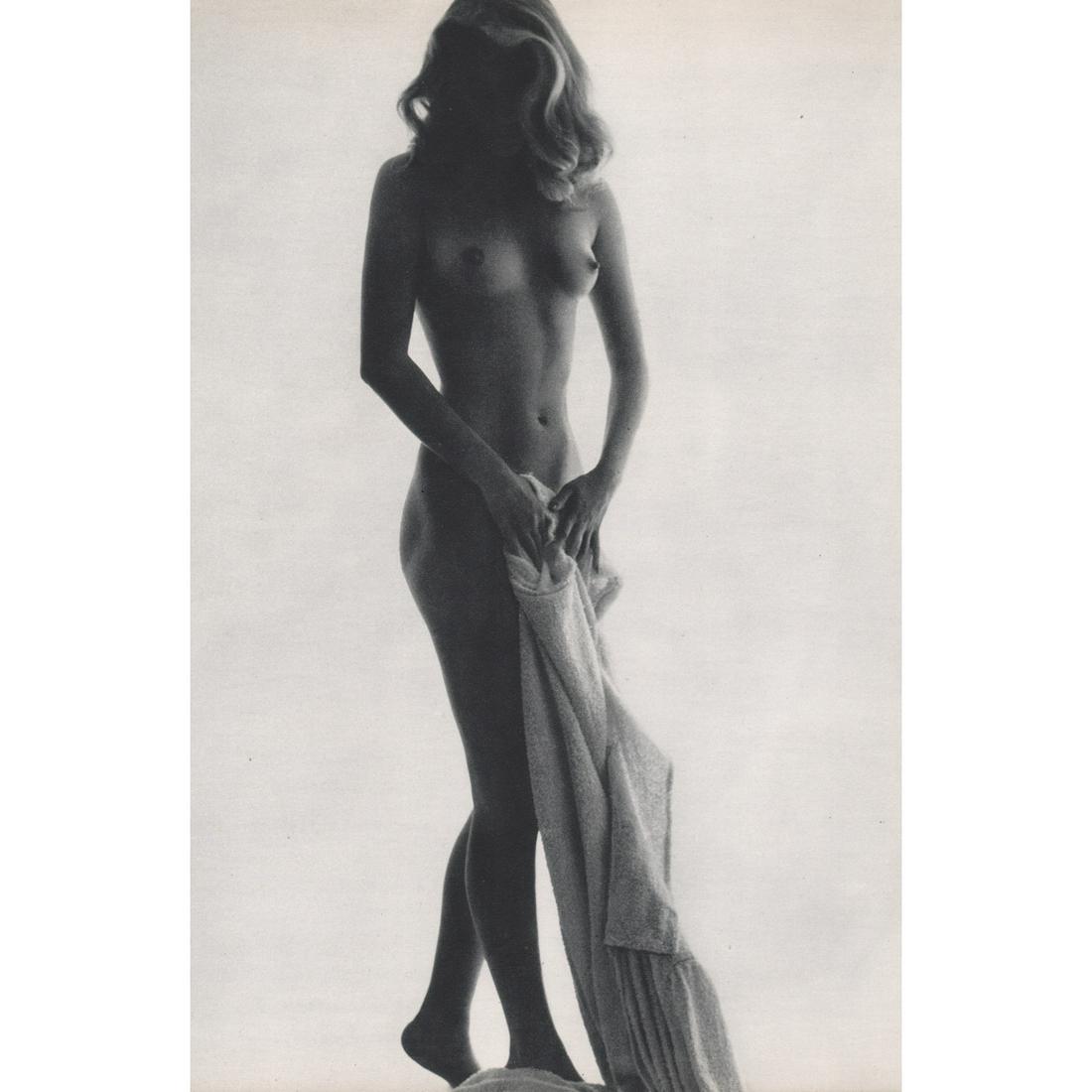LUCIEN LORELLE - Nude: Artist: LUCIEN LORELLE Print Title: Nude Medium: Sheet-fed Gravure Printing Date: 1950's Printed in France Image Size approx: 9.75 x 7 inches Lucien Lorelle (1894-1968) was one of the great photograp