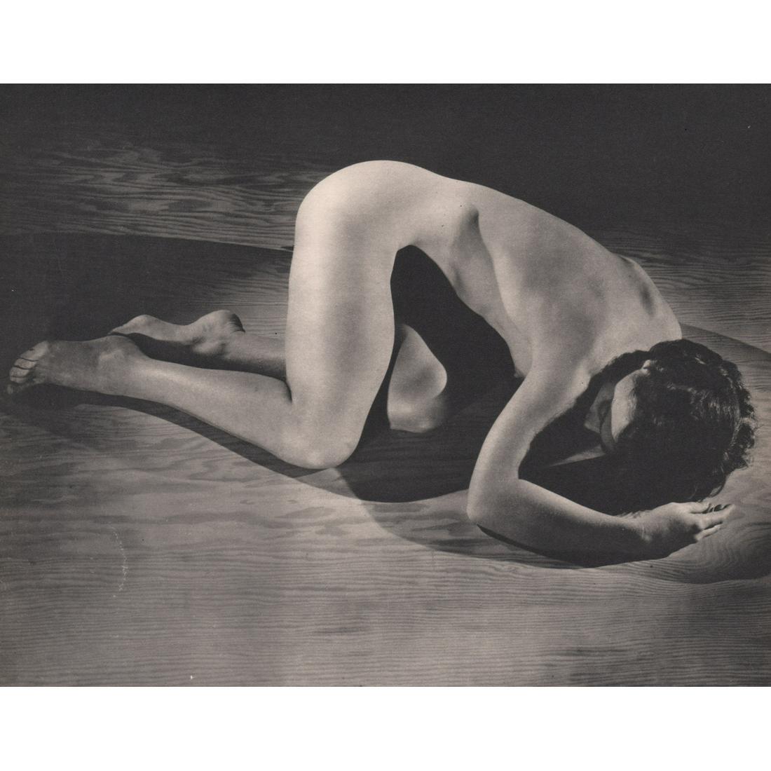 GEORGE PLATT-LYNES - Nude: Artist: GEORGE PLATT-LYNES Print Title: Nude Medium: Sheet-fed Gravure Printing Date: 1930's Printed in France Image Size approx: 7 X 8.75 inches George Platt Lynes (1907 – 1955) was an American fas