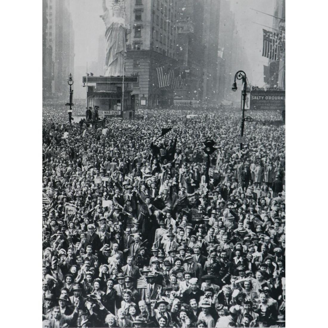W. EUGENE SMITH - V-E Day in Times Squeare, New York, (1 of 1)