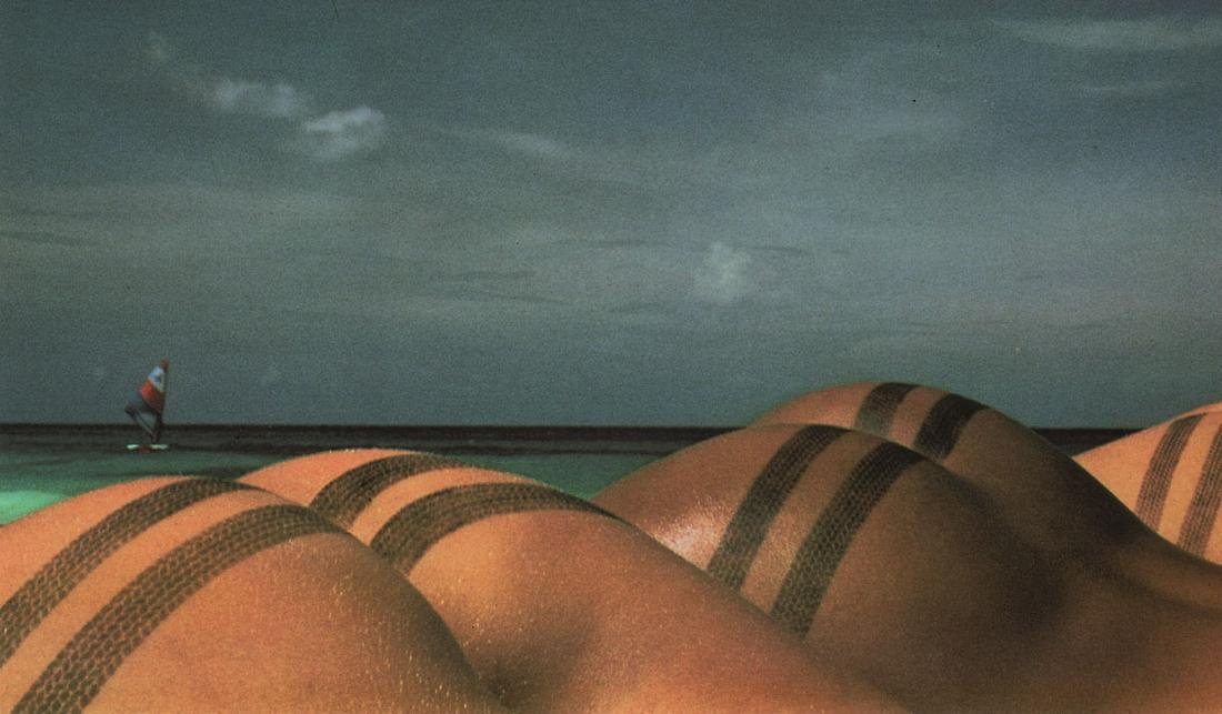 UWE OMMER - Pirelli Calendar: Feb. 1984, Bahamas (1 of 1)