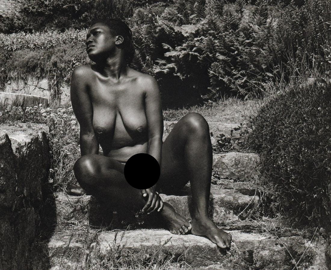 EDWARD WESTON - Nude: Artist: EDWARD WESTON Print Title: Nude Medium: Photoengraving Printed in Hong Kong in the 1990’s Image Size approx: 7 x 8.5 Edward Weston 1886-1958) was a 20th-century American photographer, consid