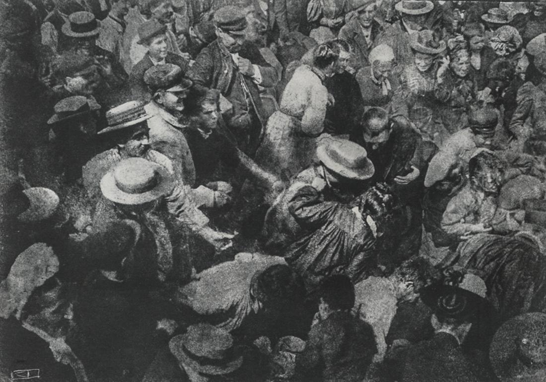 ROBERT DEMACHY - The Crowd, 1910 (1 of 1)