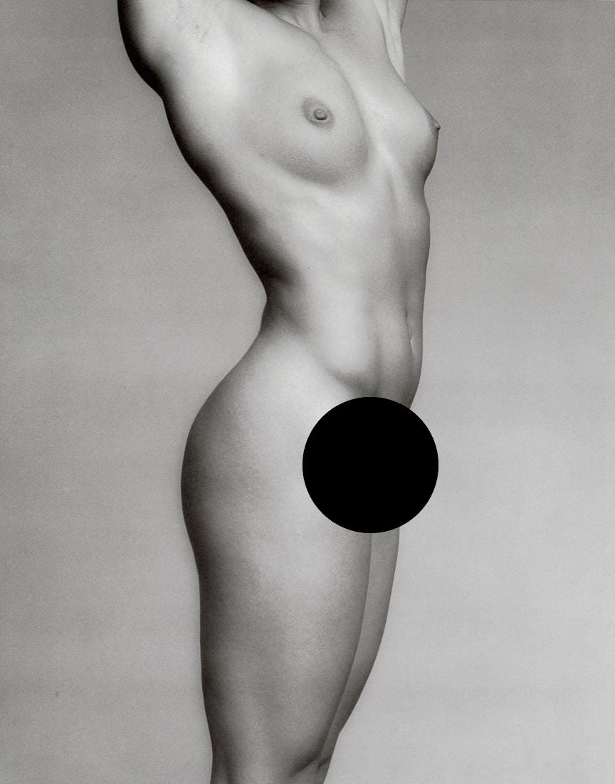 ROBERT MAPPLETHORPE - Lydia, 1985 (1 of 2)