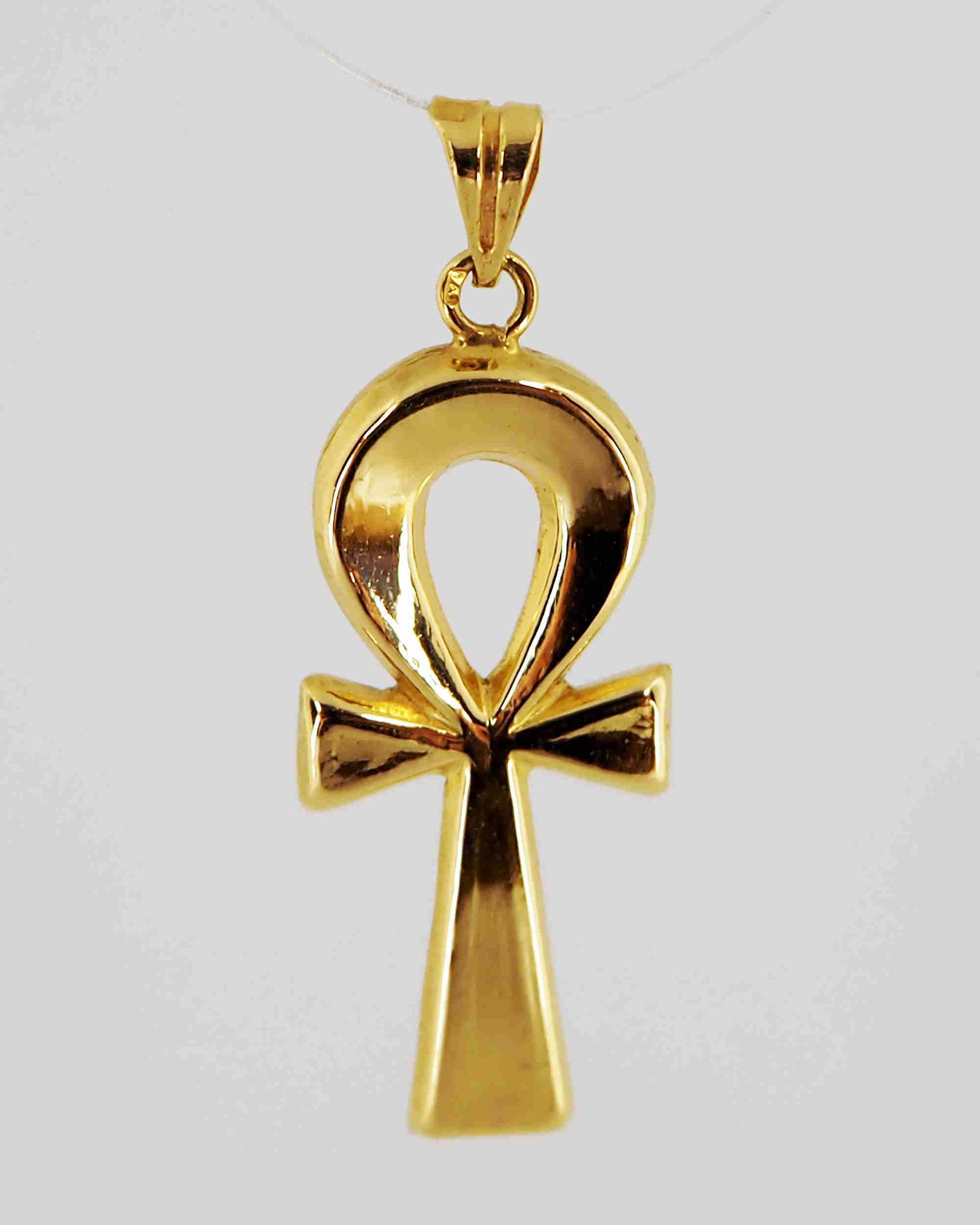 Egyptian jewelry - 18K gold Ankh pendant (1 of 3)