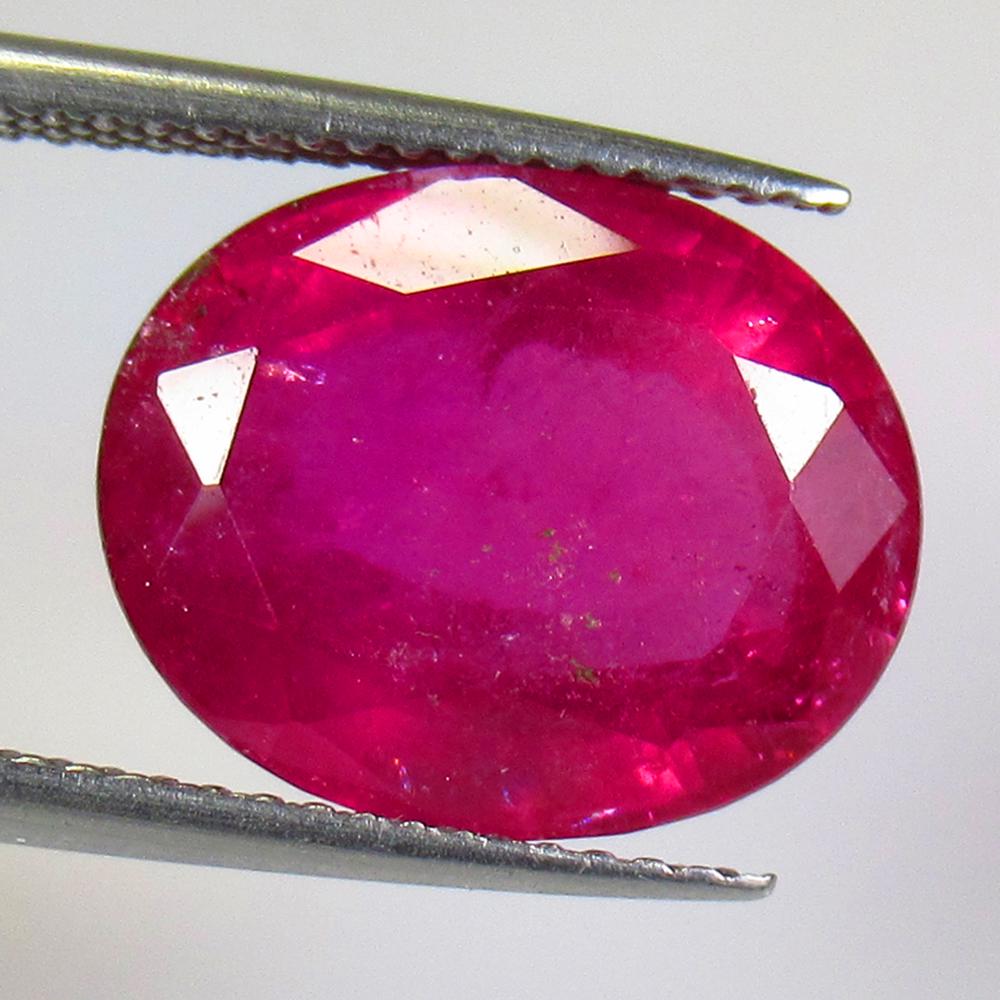 Certified 8.18 Ct Natural Pink Rubellite Tourmaline (1 of 4)