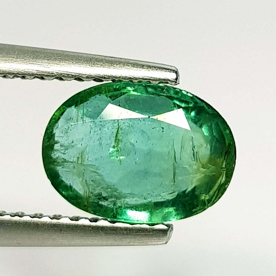 1.39 Ct " IGI Certified " Natural Emerald (1 of 1)