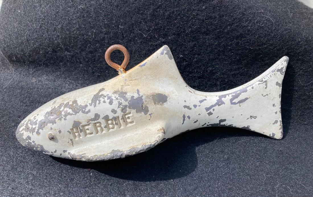 20thc Heavy lead fishing net weight (1 of 4)