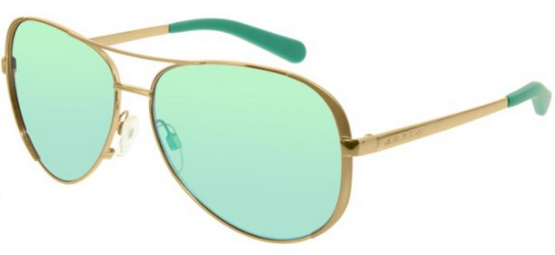 New Michael Kors Women's Mirrored Chelsea Gold Aviator (1 of 2)