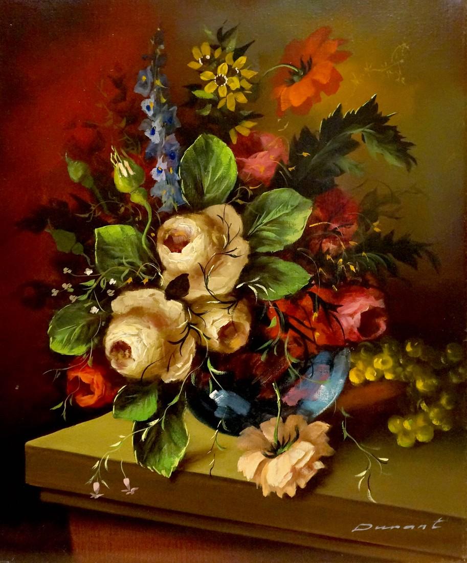 Oil painting Flowers Charles Emile Auguste Durant (1 of 8)