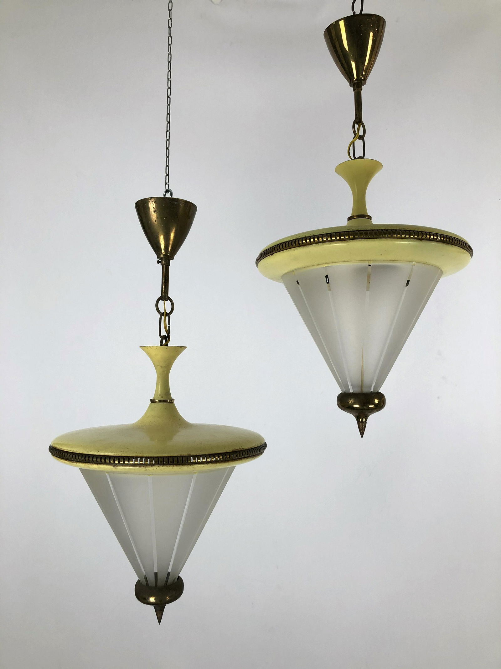 Lumi Milano, Mid-century Italian lantern chandeliers (1 of 7)