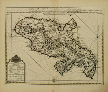 1845 Delisle/Bauche Map of Martinique -- Carte de: Title: 1845 Delisle/Bauche Map of Martinique -- Carte de l'Isle de la Martinique Colonie Francoise de l'une des Isles Antilles de l'Amerique…Cartographer: Delisle / BaucheYear / Place: 1845 c.,