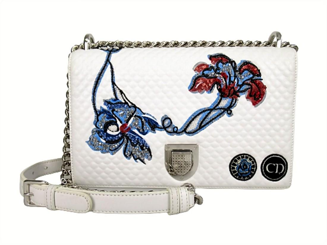 "CHRISTIAN DIOR"  Shoulder bag, "Diorama" model in (1 of 15)