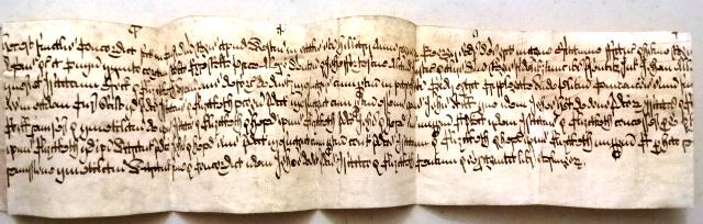 17th C English Vellum Manuscript Judgment (1 of 3)