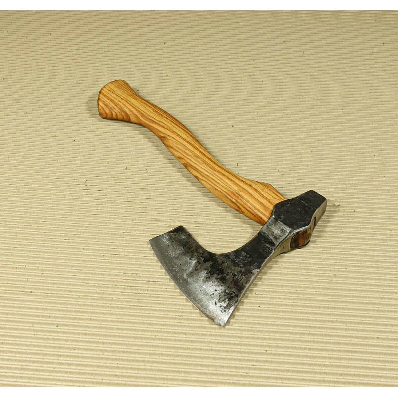 Hunting handmade tomahawk viking axe metal wood (1 of 5)