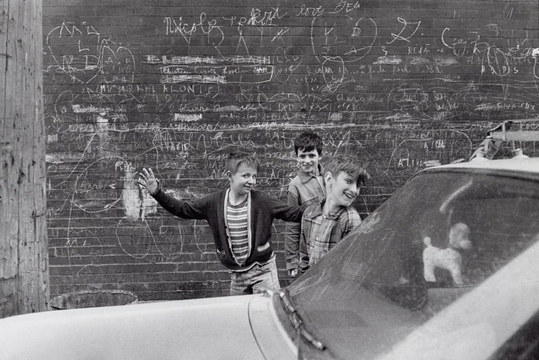 HENRI CARTIER-BRESSON - Montreal, Canada, 1964: Artist: Henri Cartier-Bresson Title: Montreal, Canada, 1964 Medium: Photo Litho, 1979, USA Dimensions:10.3x6.85" Description: Heat Wax Mounted on 11x14" Conservation Board Artist Bio: Henri Cartier-Br