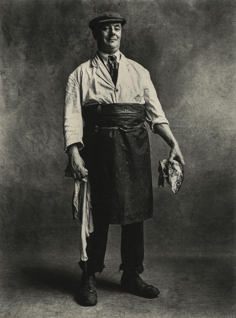 IRVING PENN - Fishmonger, London, 1950 (1 of 1)
