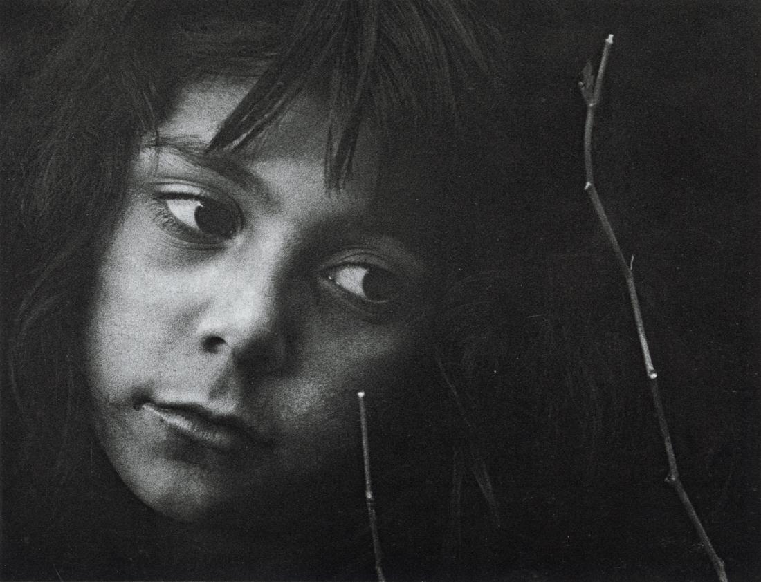 W. EUGENE SMITH - Juanita, 1953: Artist: W. Eugene Smith Title: Juanita, 1953 Medium: Photo Litho, 1964, USA Dimensions:6.3x4.85" Description: Heat Wax Mounted on 8.5x11" Conservation Board Artist Bio: W. Eugene Smith (1918-1978) was