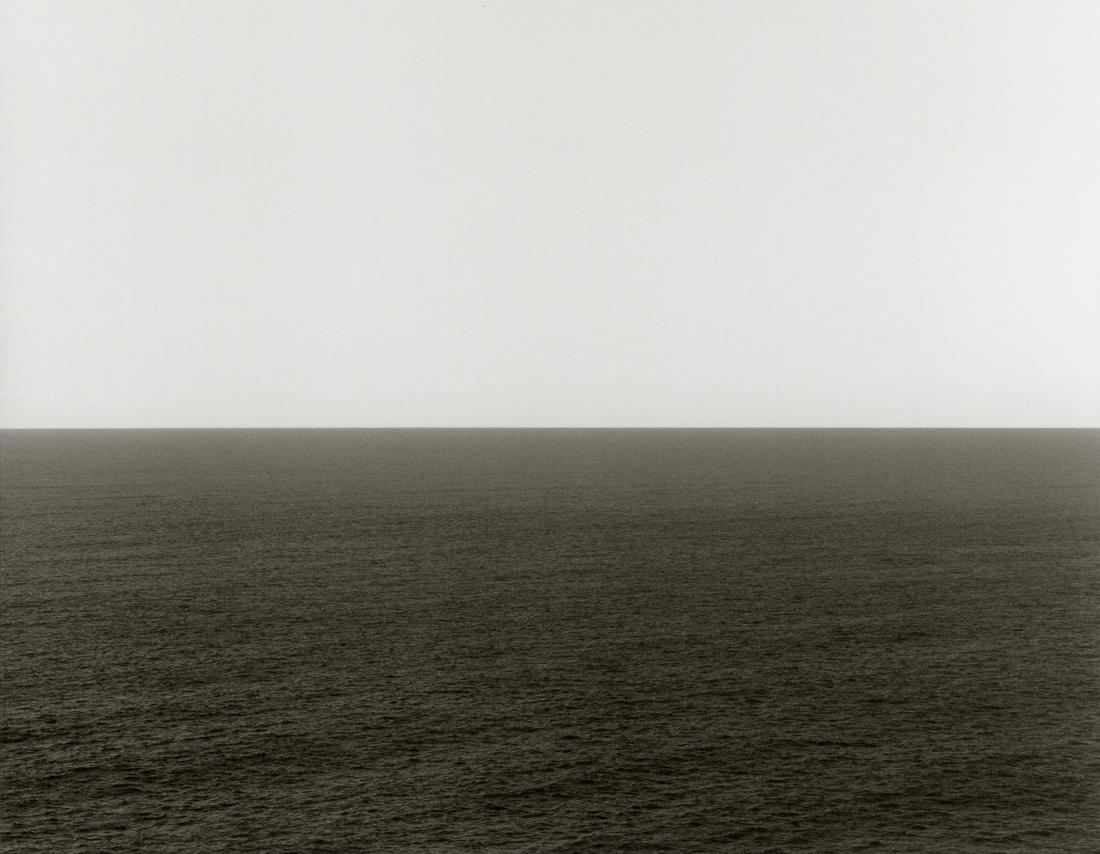HIROSHI SUGIMOTO - Celtic Sea, St. Agnes, 1994: Artist: Hiroshi Sugimoto Title: Celtic Sea, St. Agnes, 1994 (Neg. 415) Medium: Photo Litho, 2019, Italy Dimensions:8.45x6.55" Description: Heat Wax Mounted on 8.5x11" Conservation Board Artist Bio: Hi