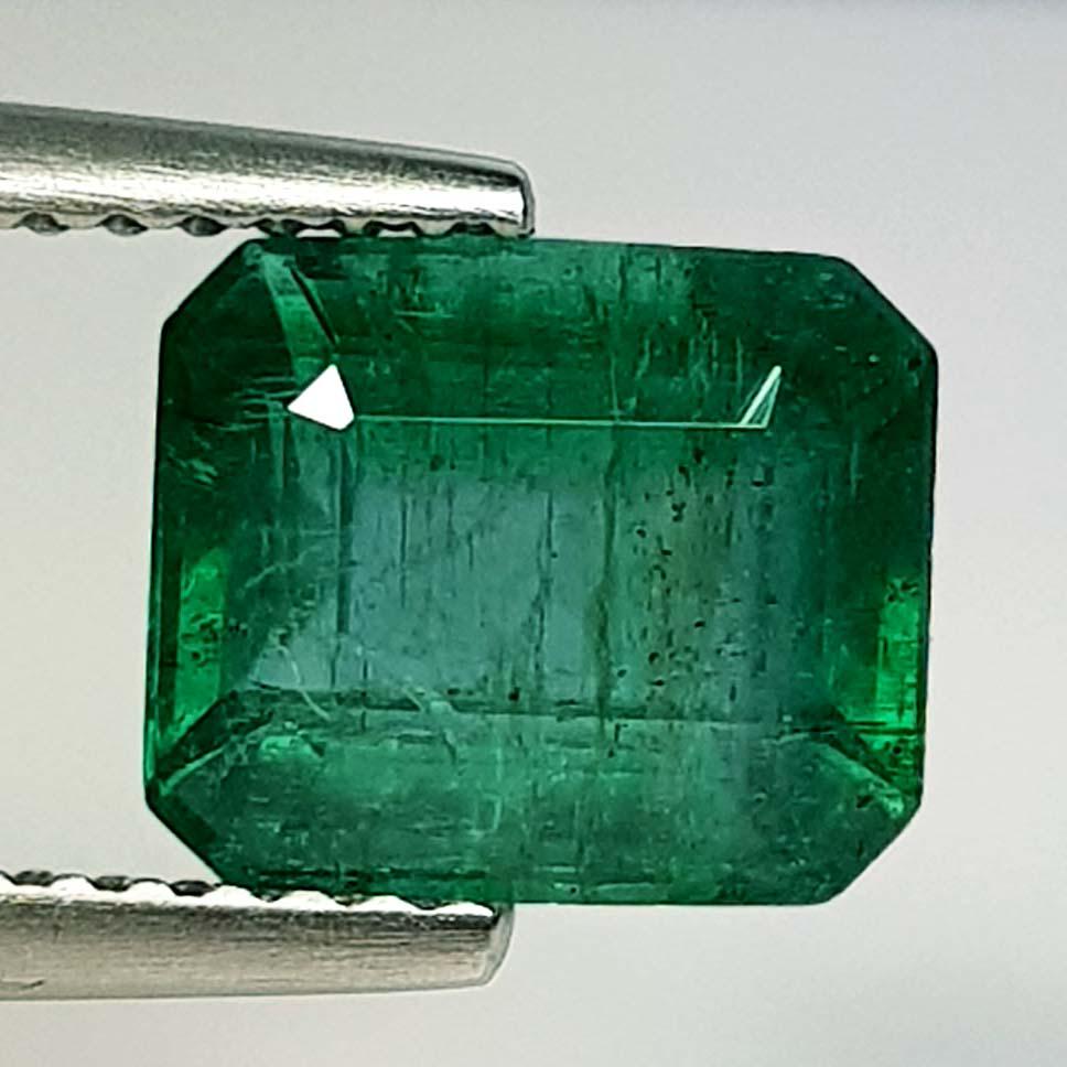 Natural Emerald Octagon Cut 2.45 ct (1 of 4)