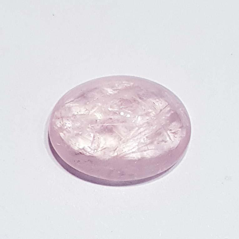 6.73 ct Natural Pink Morganite Oval Cabochon: No Reserve! Title: 6.73 ct Natural Pink Morganite Oval Cabochon Color/Clarity: SI Gemstones: Loosegemstone Carat Weights: 6.73 Size/Dimensions: 14.20 x 10.20 x 6.40 Additional Information: Oval / Braz