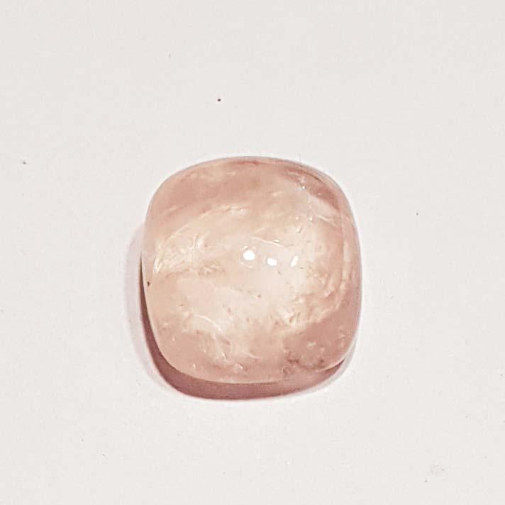 6.13 ct Natural Orange Morganite Cushion Cabochon (1 of 5)